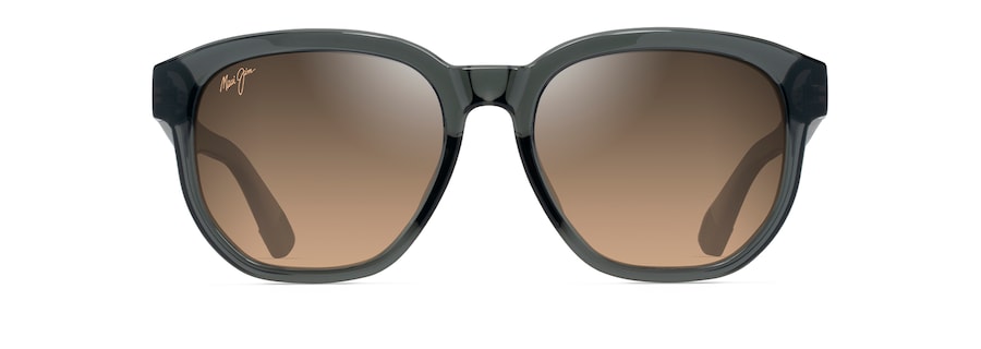 [Hcl® Bronze Lenses, Shiny Trans Dark Grey Frame]