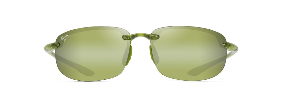 [Maui Ht™ Lenses, Shiny Transparent Light Green Frame]