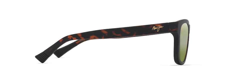 [Maui Ht™ Lenses, Matte Dark Havana Frame]