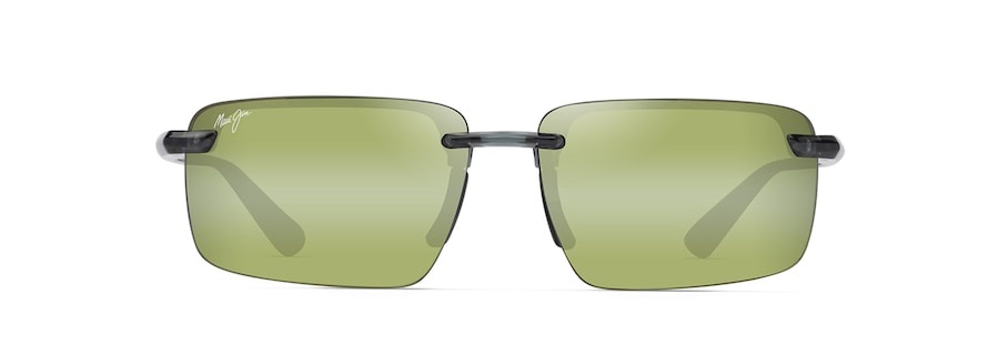 [Maui Ht™ Lenses, Shiny Trans Foliage Green Frame]