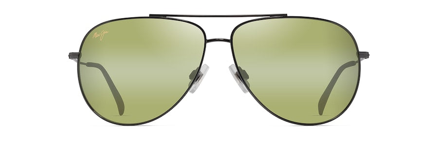 [Maui Ht™ Lenses, Shiny Dark Ruthenium Frame]