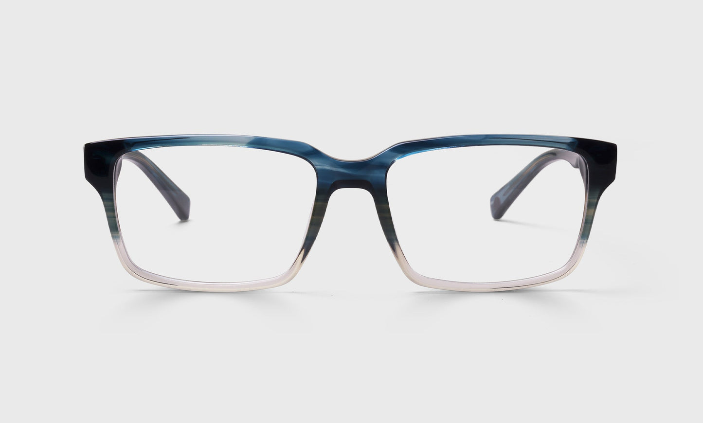 [59 - Teal Demi Fade Front with Teal Demi Temples]