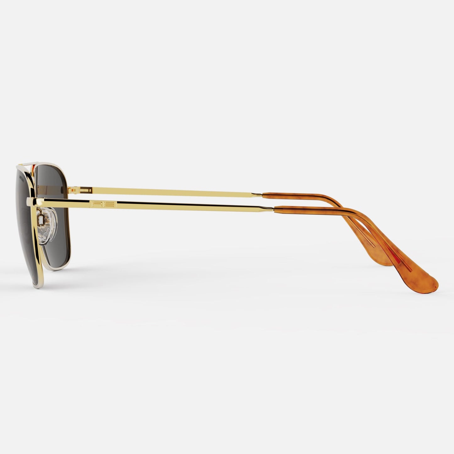 [23k Gold & American Gray Non-Polarized Glass Lens]