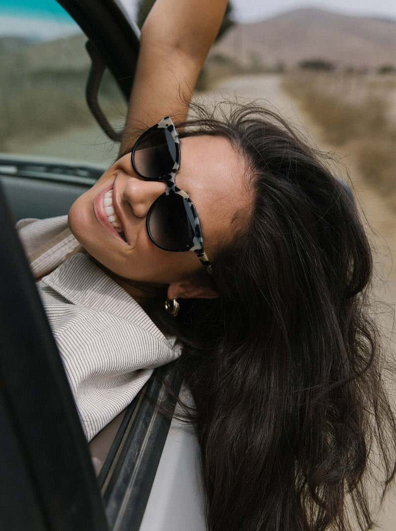[Crystal Black / Green Polarized]