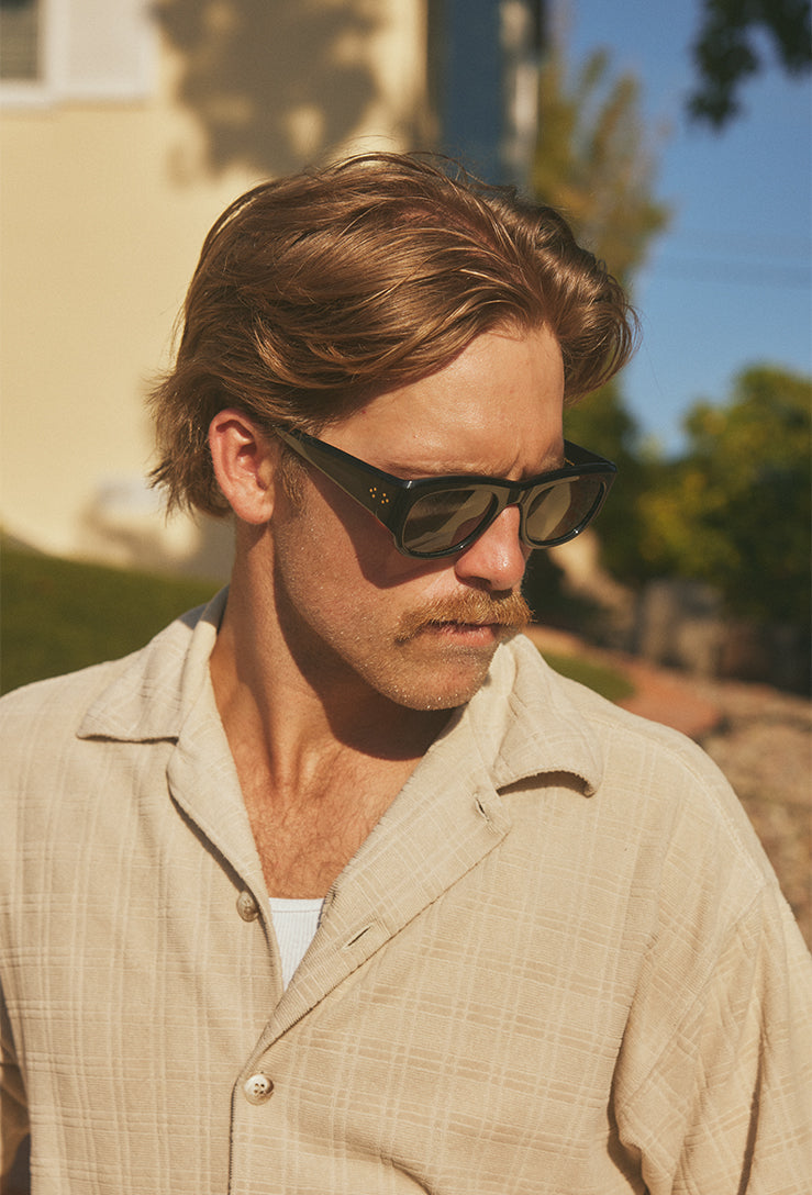 [Recycled Black / Green Polarized]