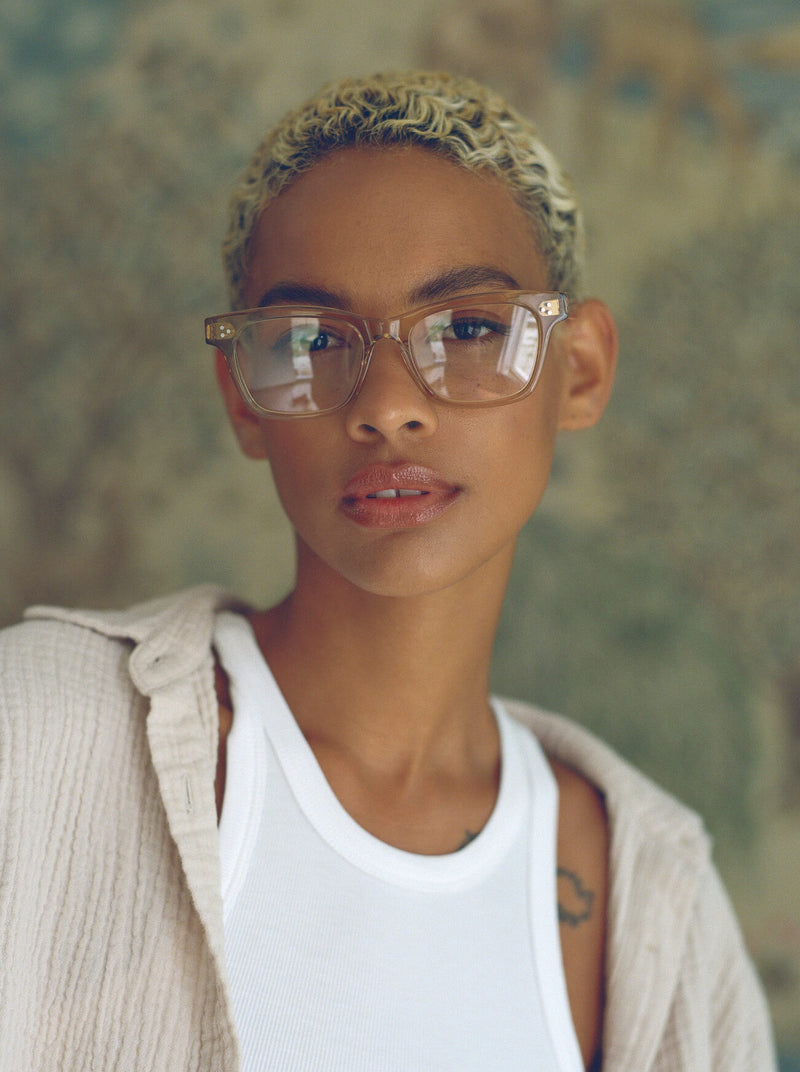 [Almond Tortoise / Clear]