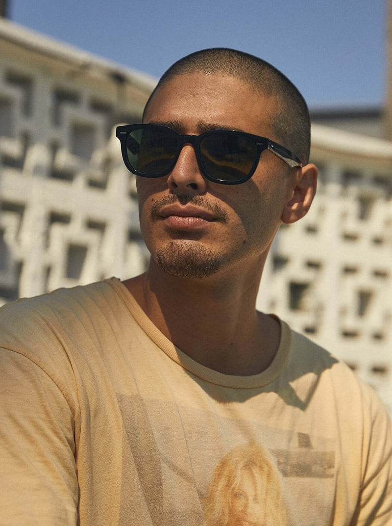 [Recycled Black / Green Polarized]