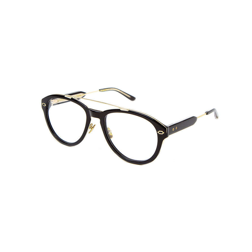 [Black / 18k Gold]