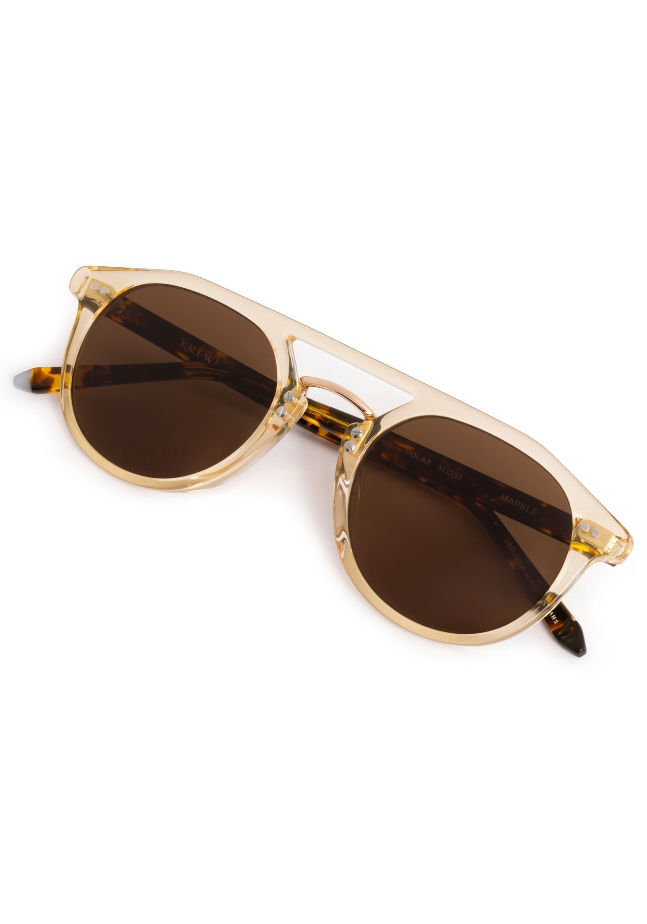 [Champagne + Rue Tortoise 18K Polarized]