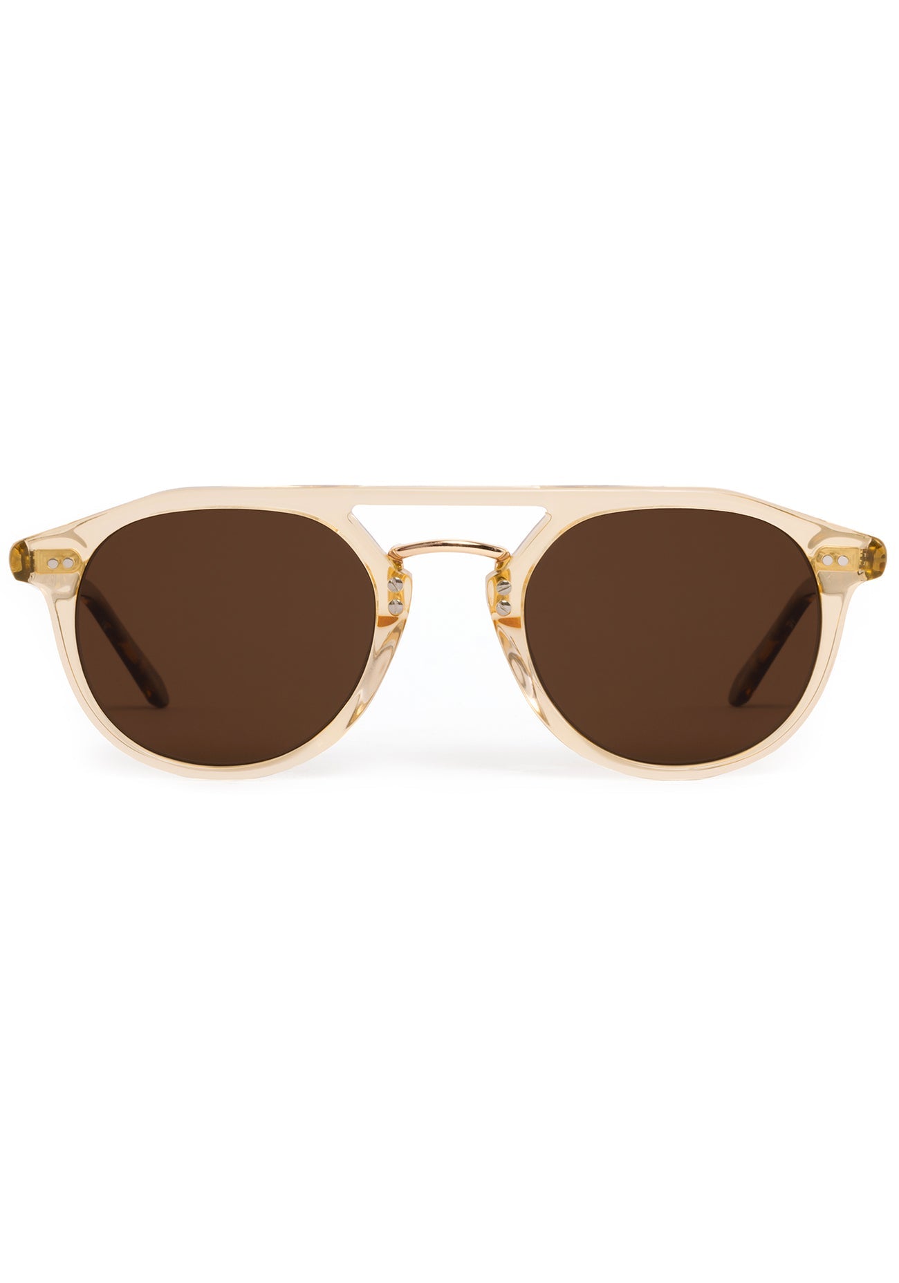 [Champagne + Rue Tortoise 18K Polarized]