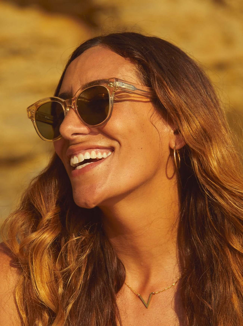 [Recycled Black / Green Polarized]