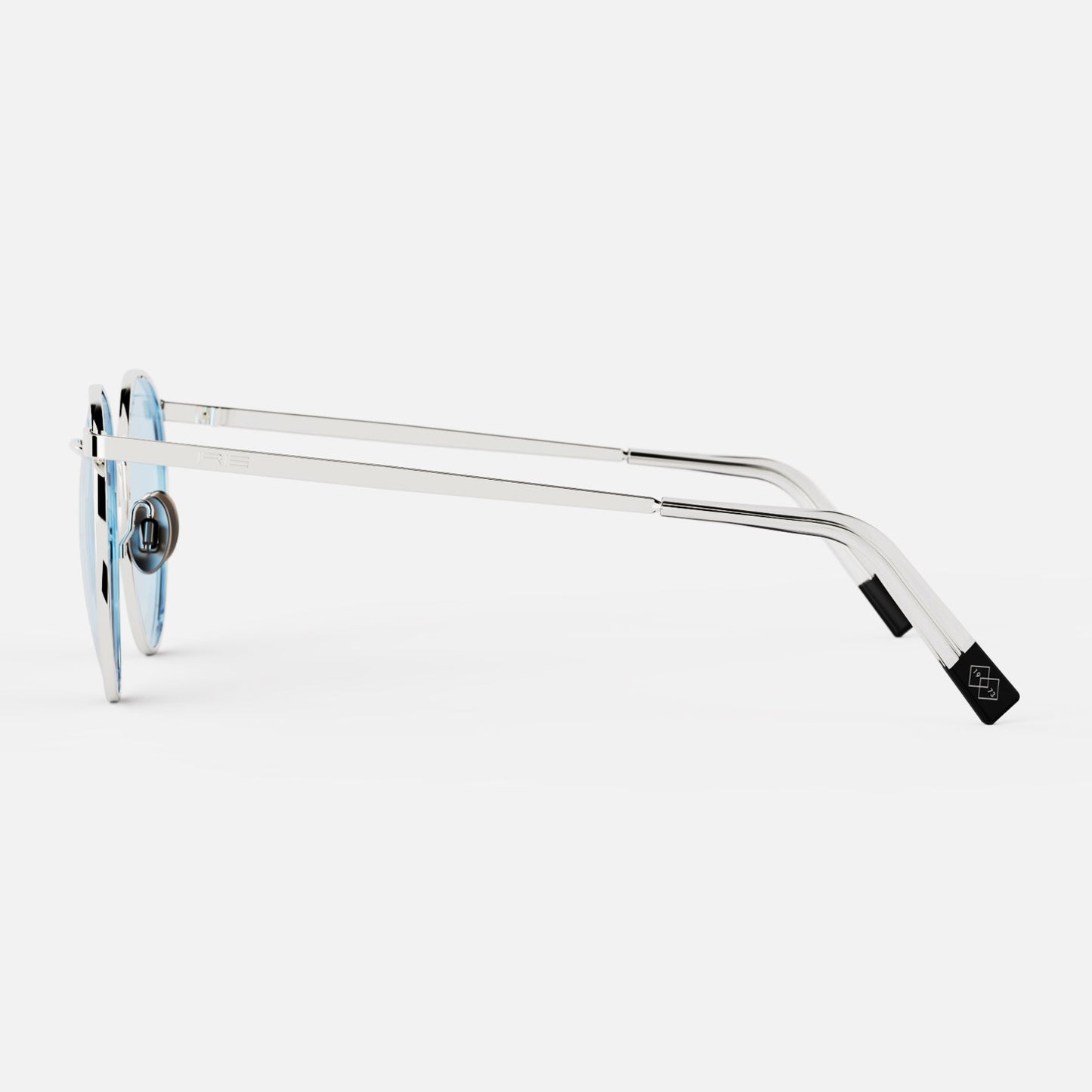 [23k White Gold & Blue Hydro Non-Polarized Glass Lens]