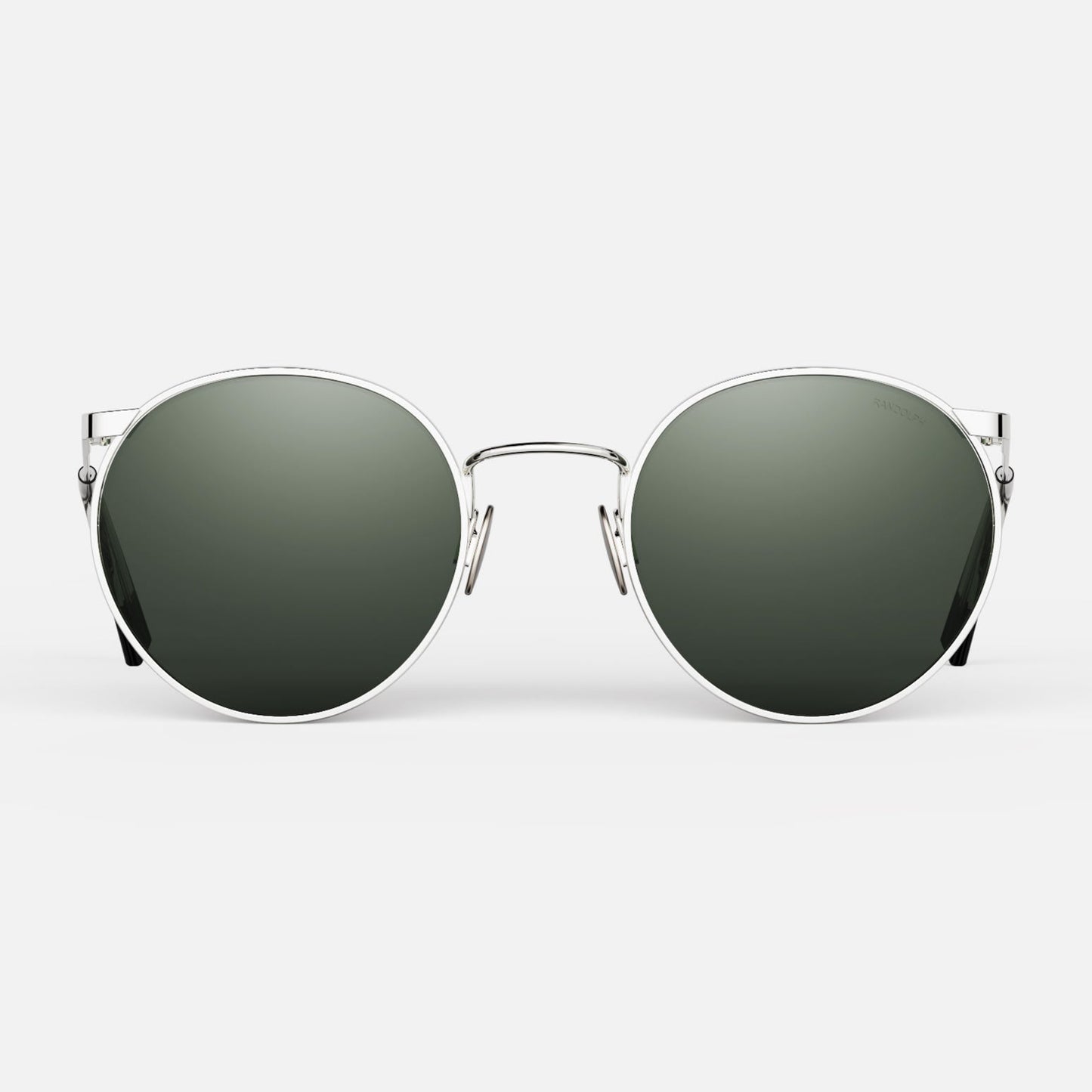 [23k White Gold & AGX Polarized Glass Lens]