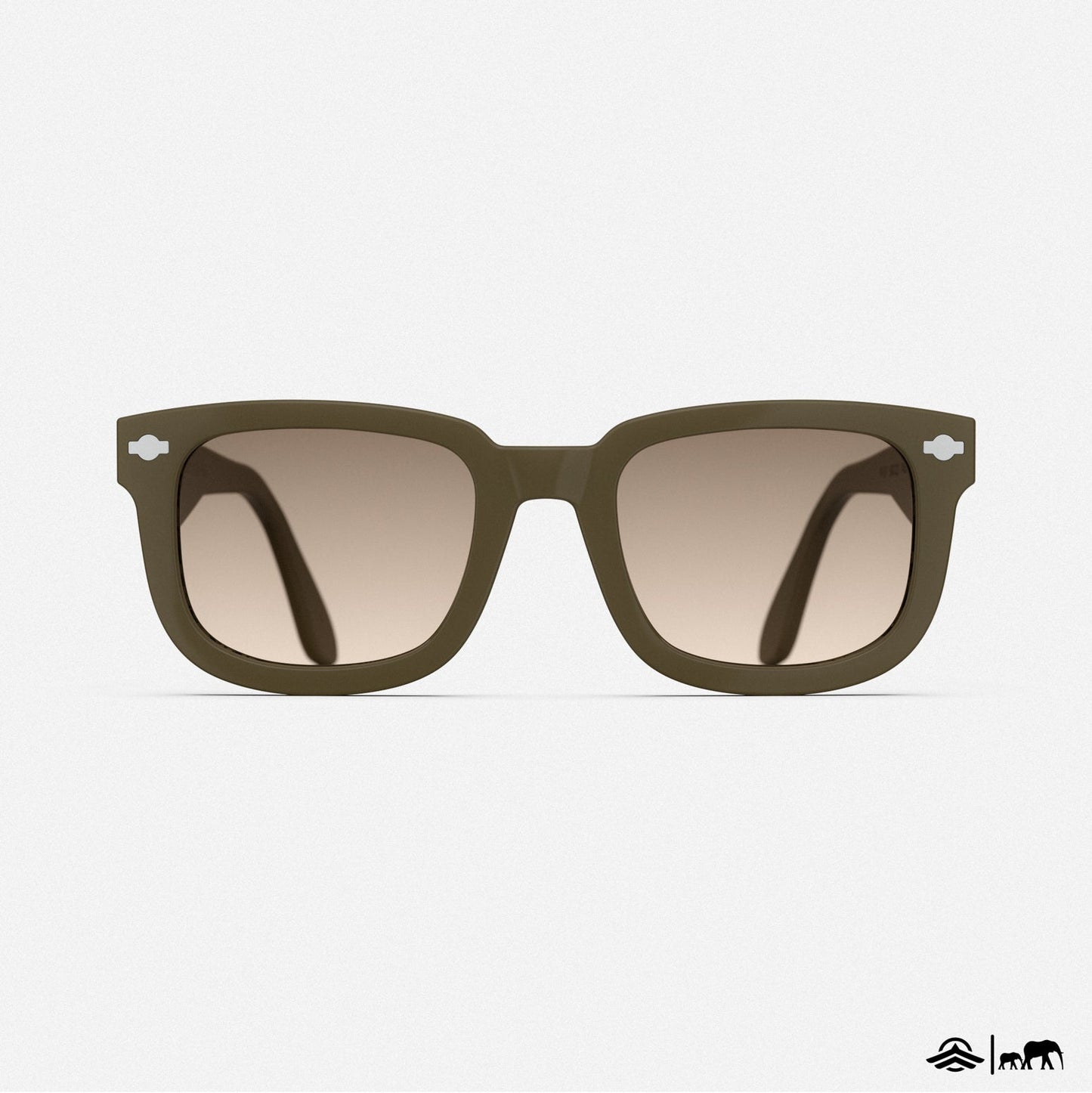 [Military Olive Acetate & Cape Sand Lens]