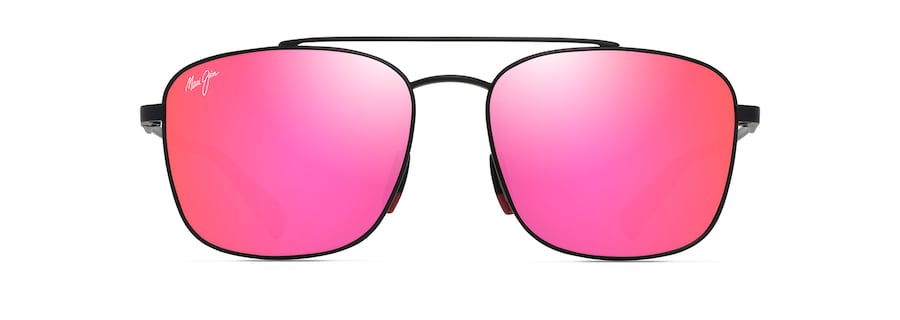 [Maui Sunrise Lenses, Matte Black Frame]