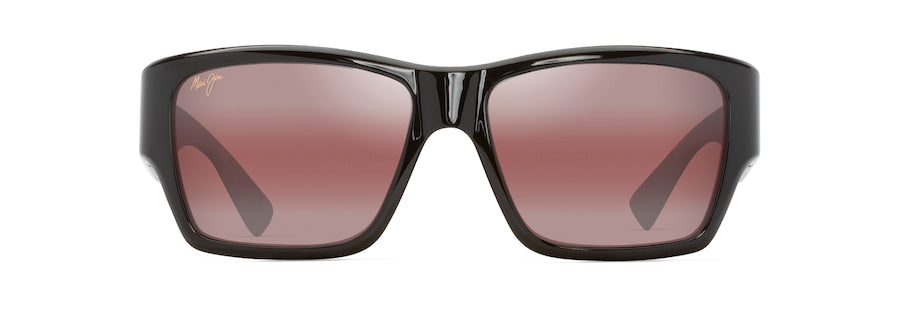 [Maui Rose® Lenses, Shiny Brown Frame]