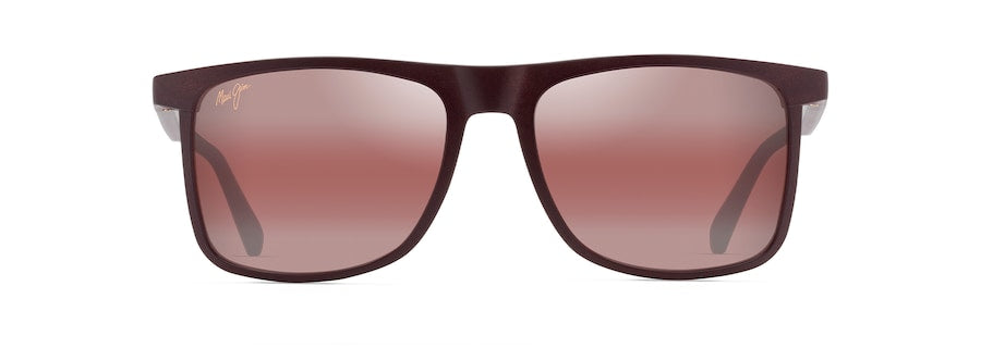 [Maui Rose® Lenses, Matte Burgundy Frame]