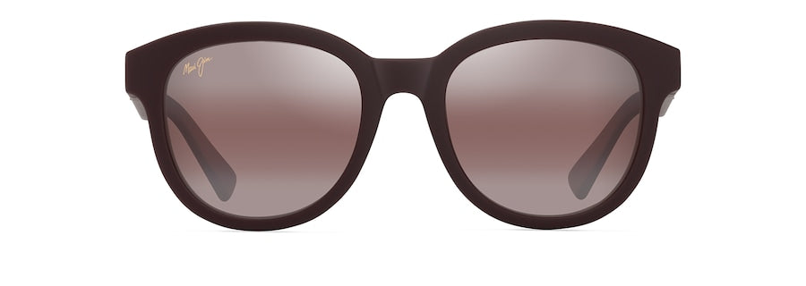 [Maui Rose® Lenses, Matte Burgundy Frame]