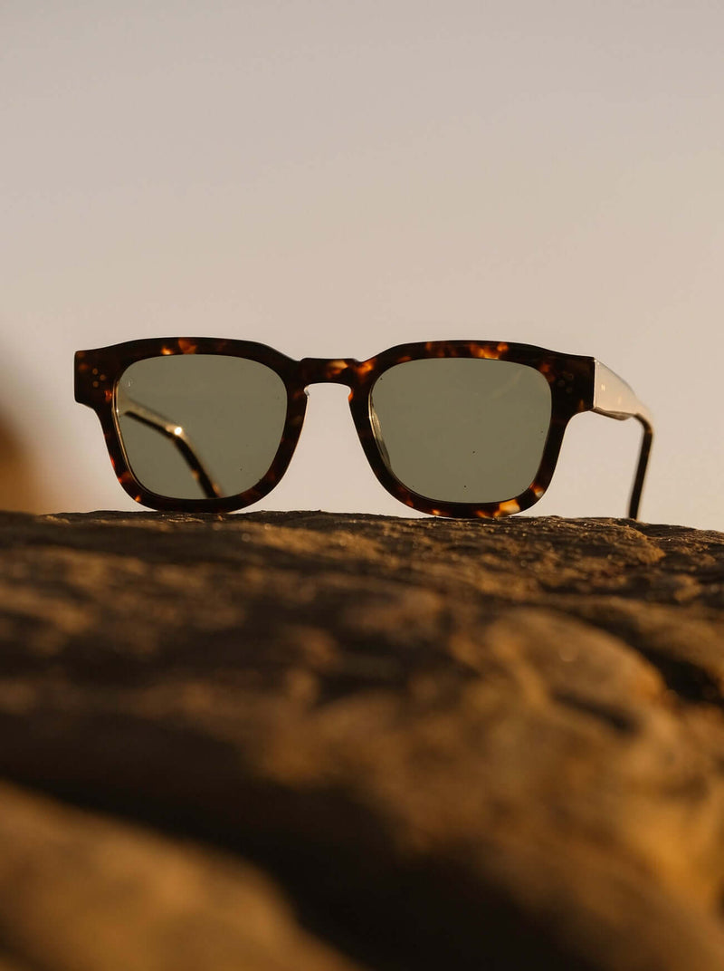 [Recycled Black / Green Polarized]
