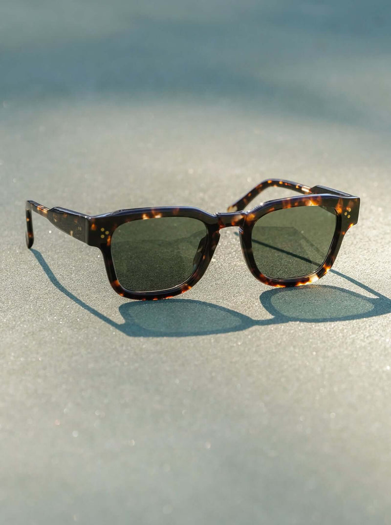 [Recycled Black / Green Polarized]