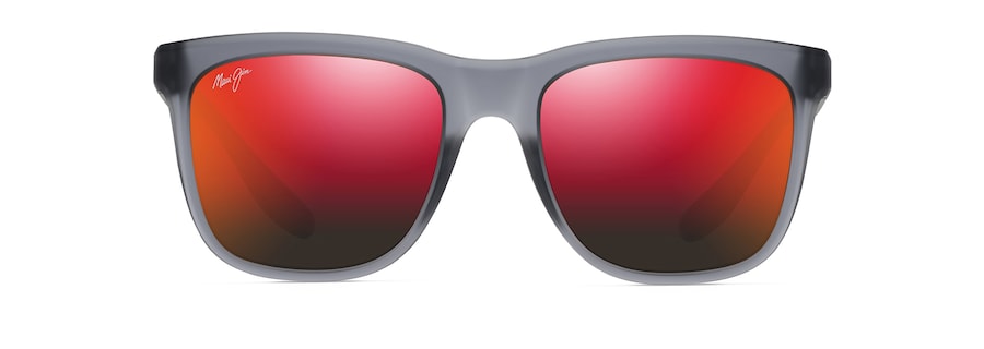 [Hawaii Lava™ Lenses, Translucent Matte Grey Frame]