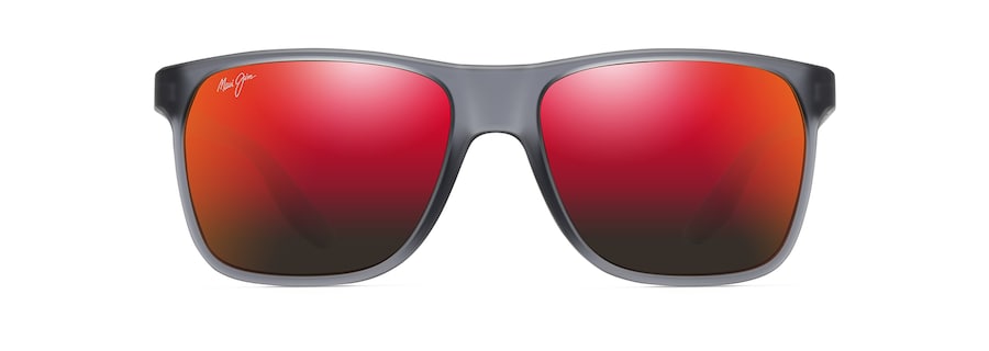 [Hawaii Lava™ Lenses, Translucent Matte Grey Frame]