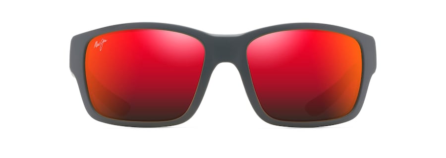 [Hawaii Lava™ Lenses, Matte Black Frame]