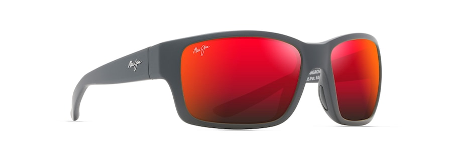 [Hawaii Lava™ Lenses, Matte Black Frame]