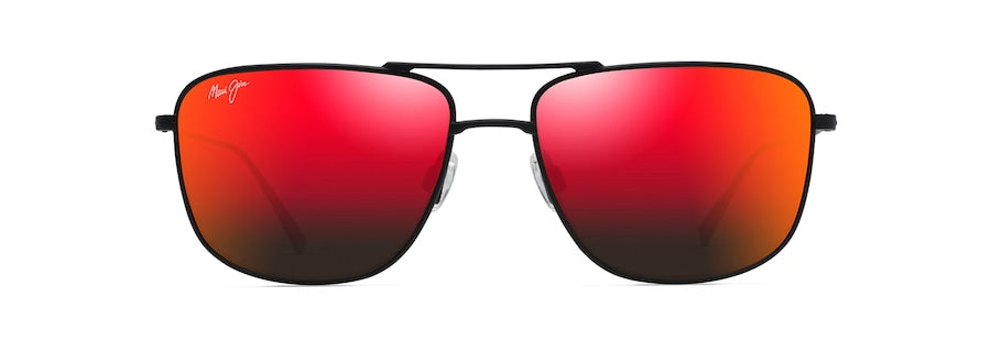 [Hawaii Lava™ Lenses, Matte Black Frame]