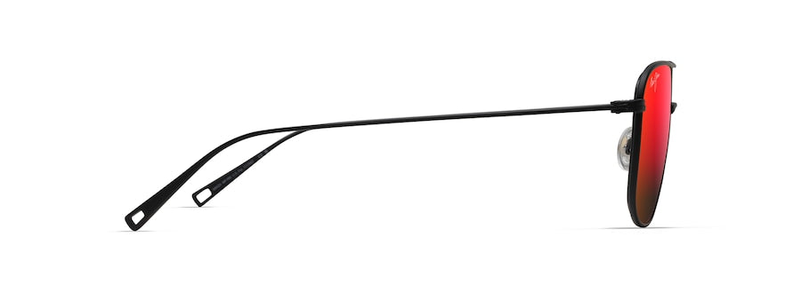 [Hawaii Lava™ Lenses, Matte Black Frame]