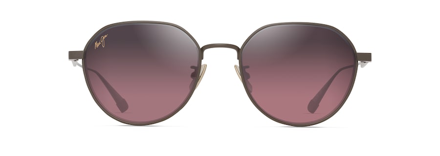 [Maui Rose® Lenses, Shiny Brown Frame]