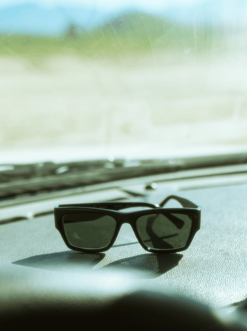[Recycled Black / Green Polarized]