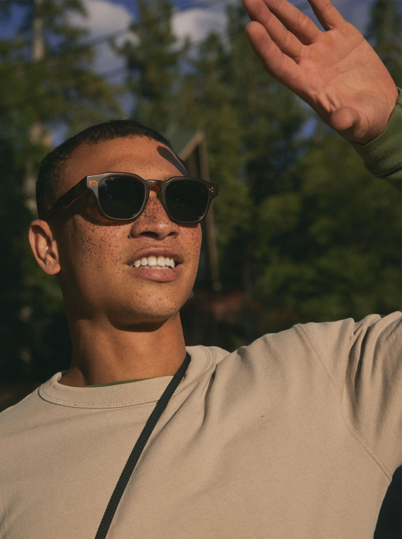 [Split Moab Tortoise / Green Polarized]