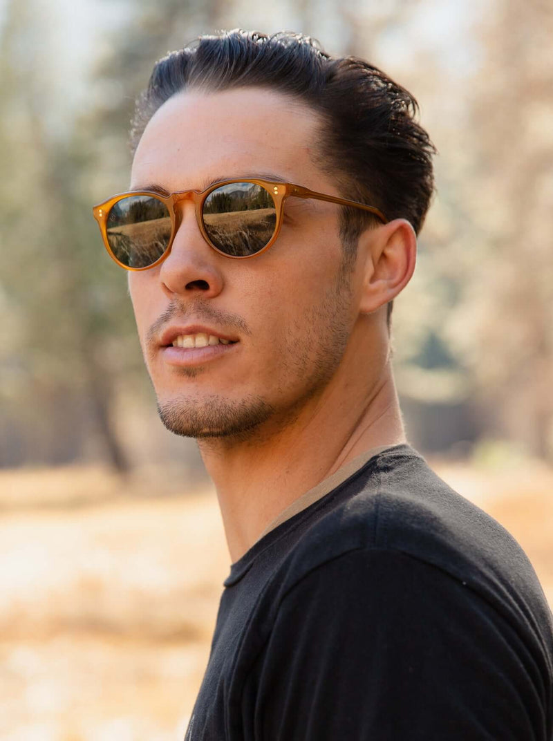 [Honey / Green Polarized]
