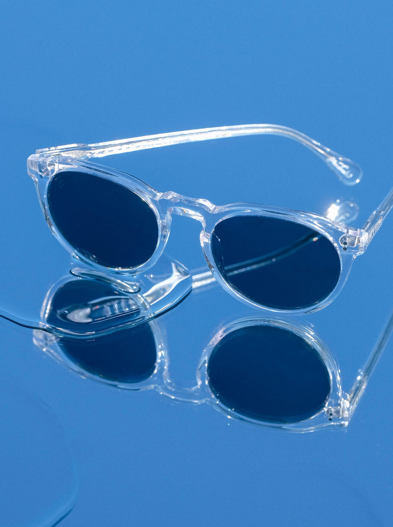 [Crystal Clear / Polarized Blue Smoke]