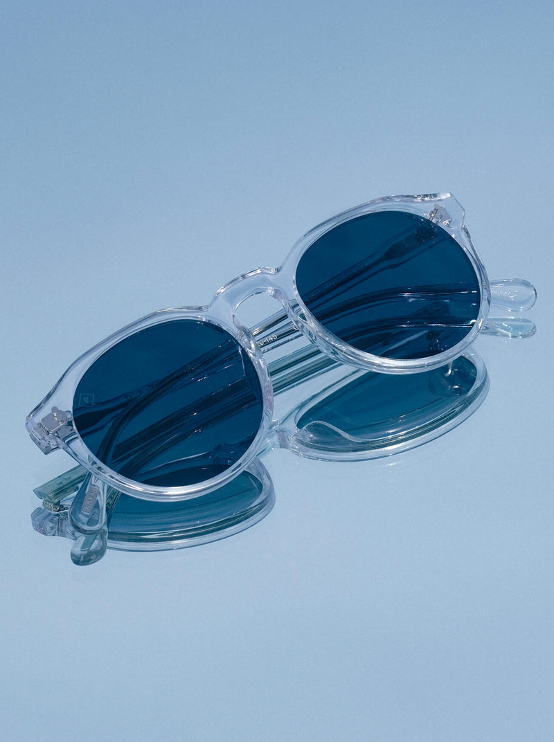 [Crystal Clear / Polarized Blue Smoke]