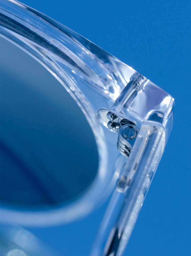 [Crystal Clear / Polarized Blue Smoke]
