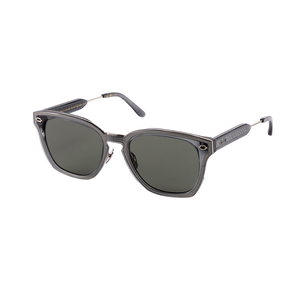 [Grey / 12k Silver (Green Lenses)]