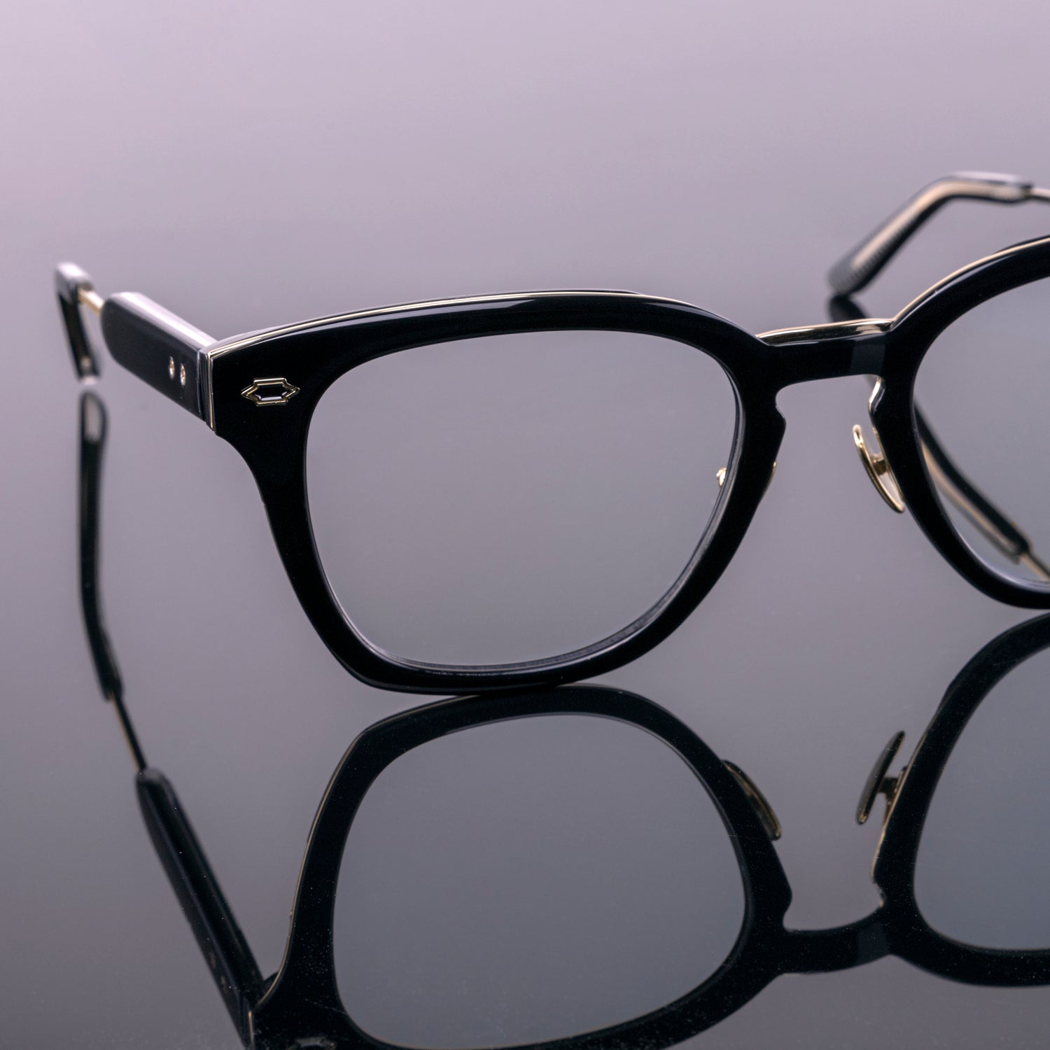[Black Tortoise / 18k Rose Gold]