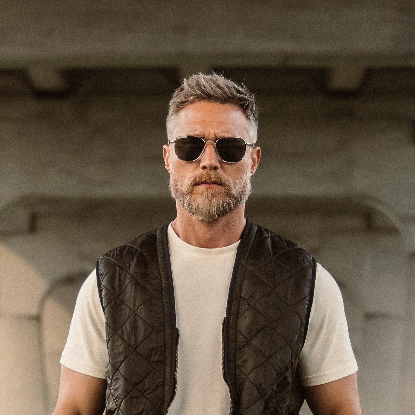 [Gunmetal & American Gray Non-Polarized Glass Lens]