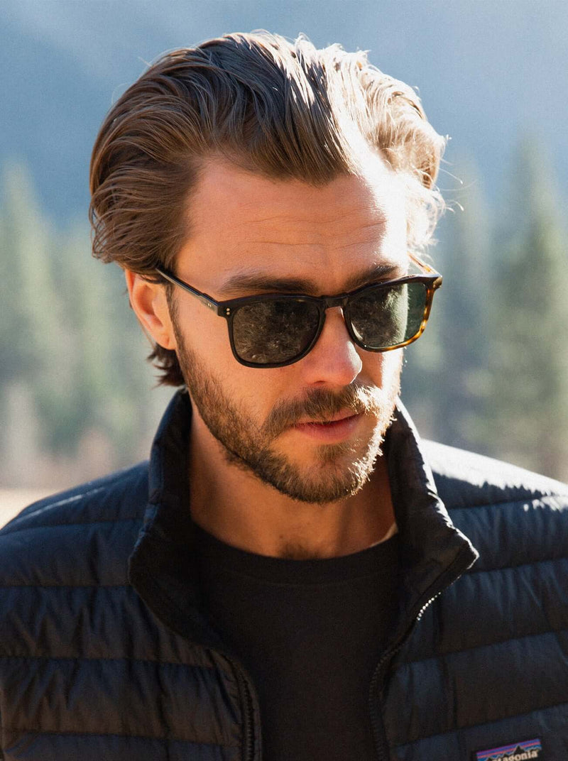 [Brindle Tortoise / Green Polarized]