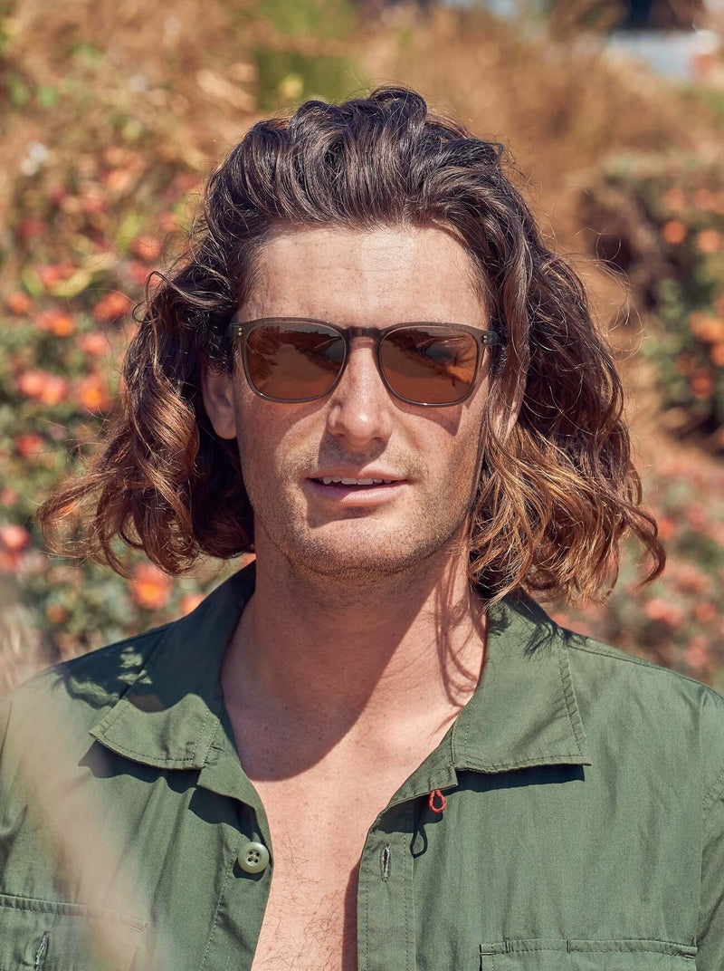 [Brindle Tortoise / Green Polarized]