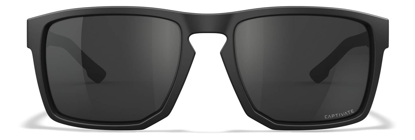 [Matte Black/CAPTIVATE™ Grey (Non-Polarized)]