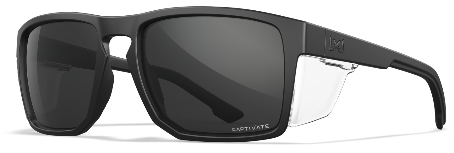 [Matte Black/CAPTIVATE™ Grey (Non-Polarized)]