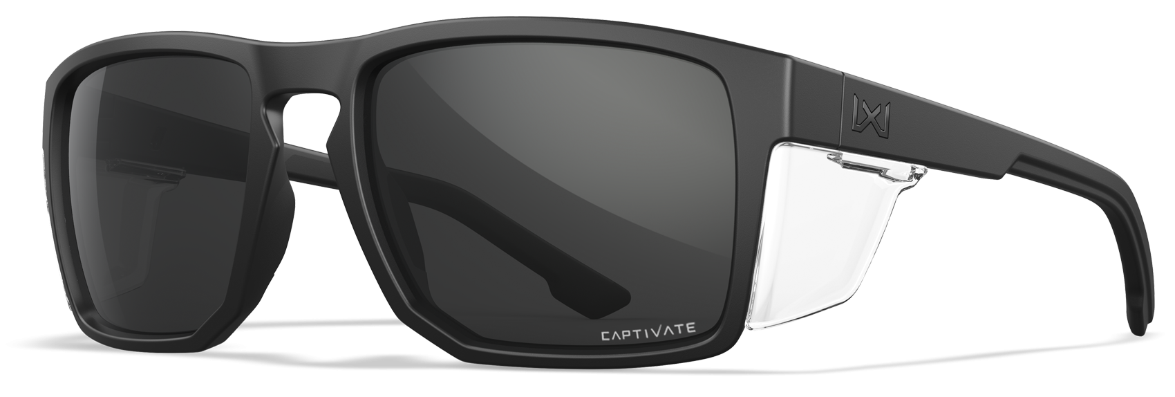 [Matte Black/CAPTIVATE™ Grey (Non-Polarized)]