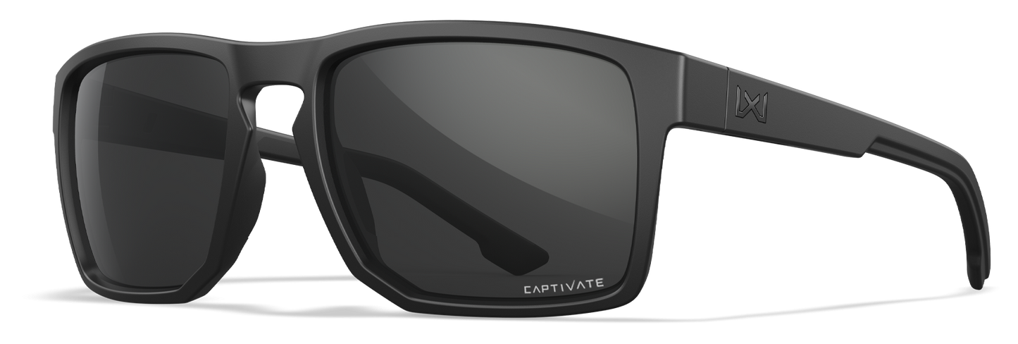 [Matte Black/CAPTIVATE™ Grey (Non-Polarized)]