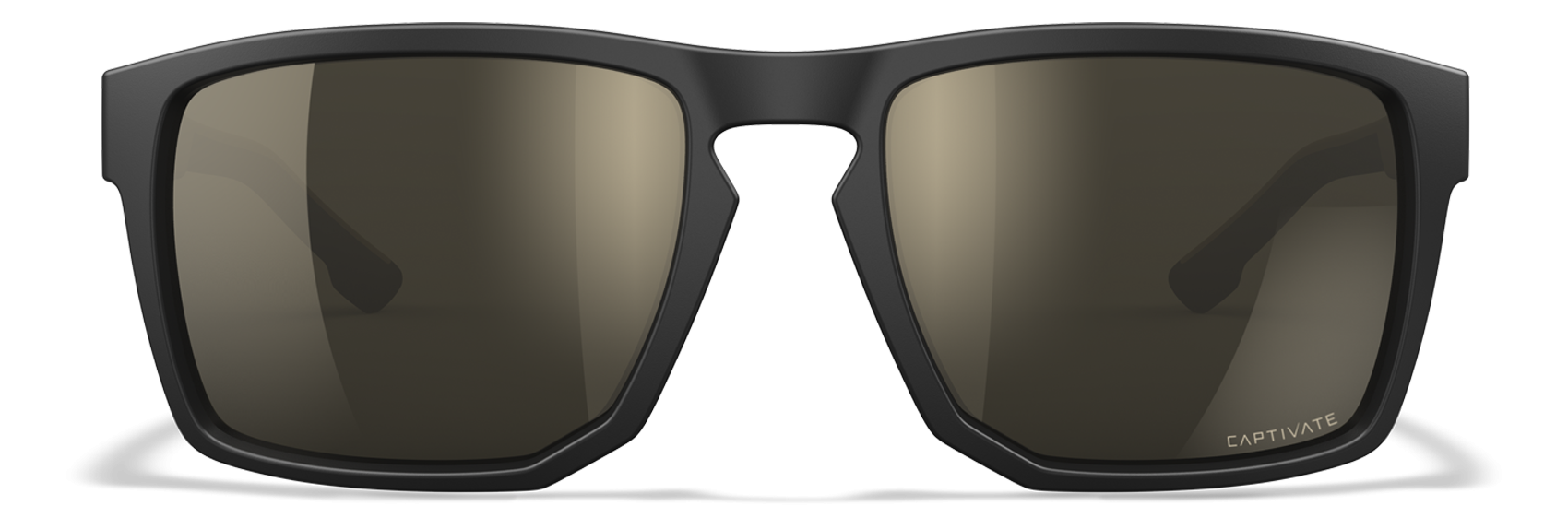 [Matte Black and Tan/CAPTIVATE™ Tungsten Mirror (Non-Polarized)]