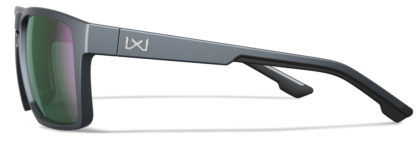 [Matte Graphite/CAPTIVATE™ Polarized Green Mirror]