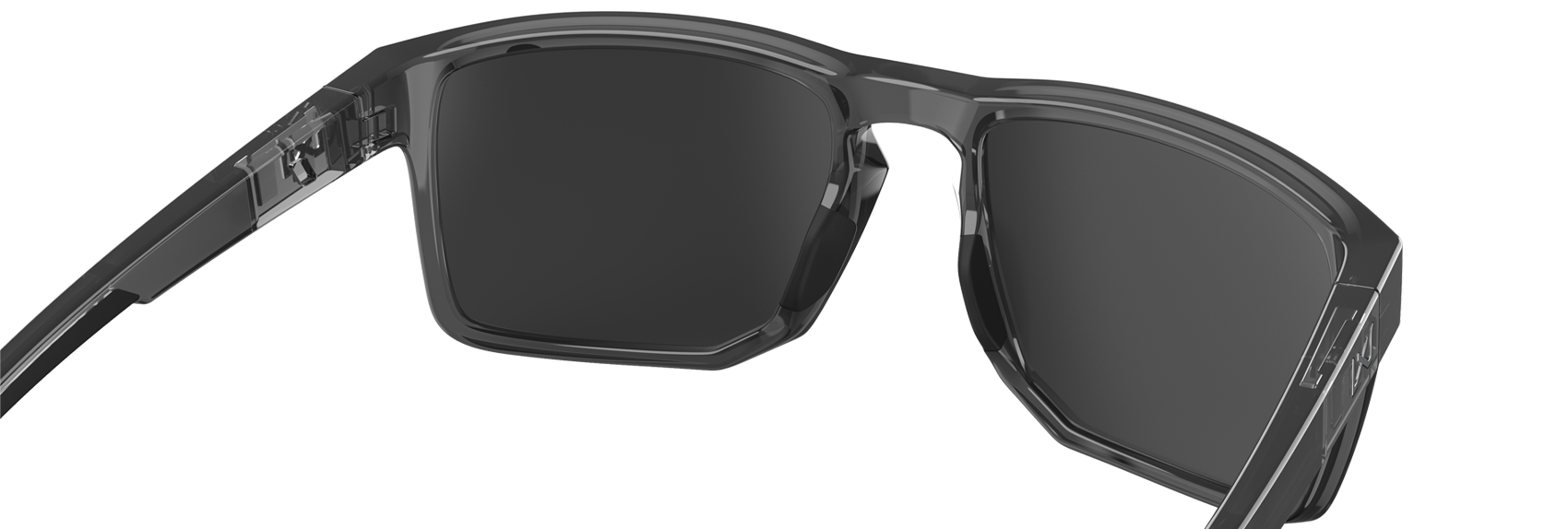 [Gloss Crystal Grey/CAPTIVATE™ Polarized Blue Mirror]