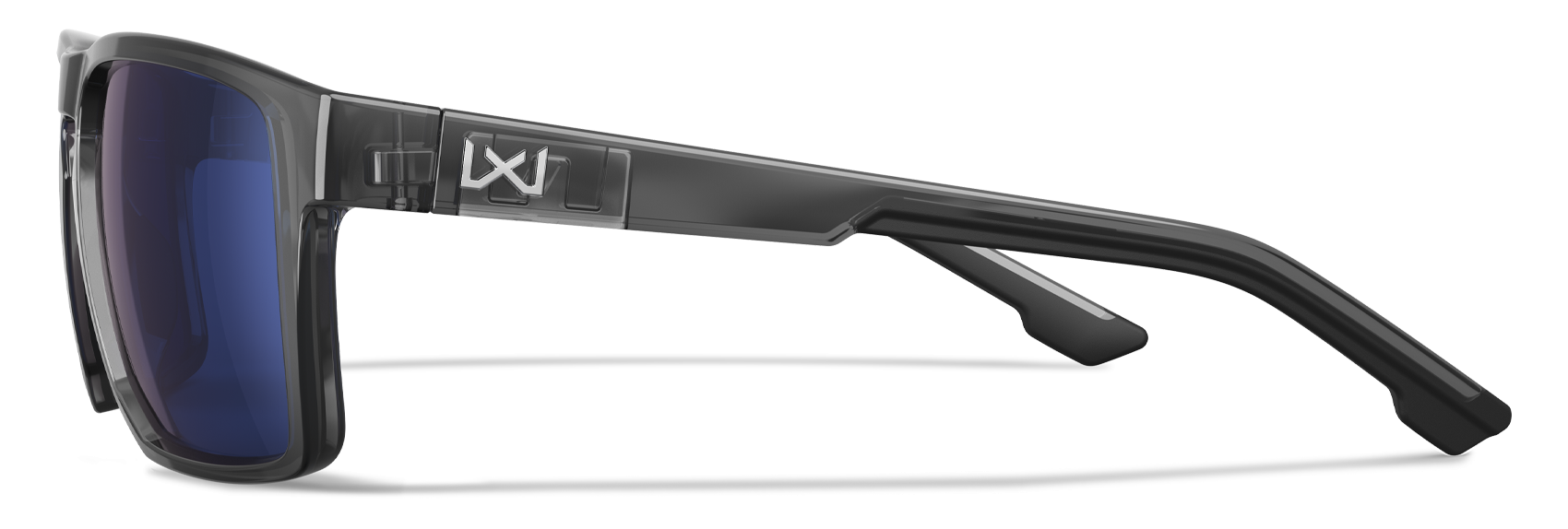 [Gloss Crystal Grey/CAPTIVATE™ Polarized Blue Mirror]